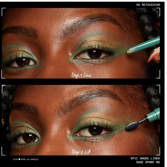 🟠 4 for $25 🟠 NYX PROFESSIONAL MAKEUP EPIC SMOKE LINER IN SAGE SPARKS - Picture 7 of 14